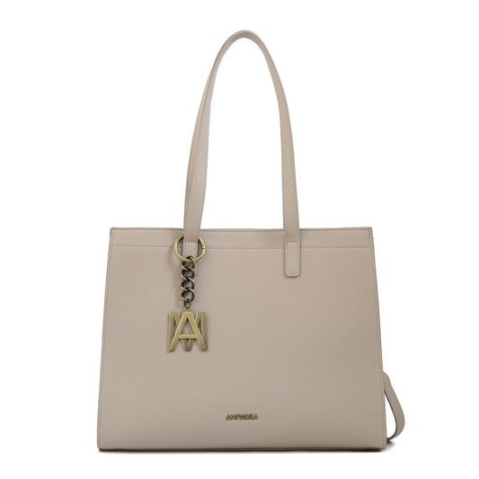 Cartera Dos Asas Miller Blanco Crudo