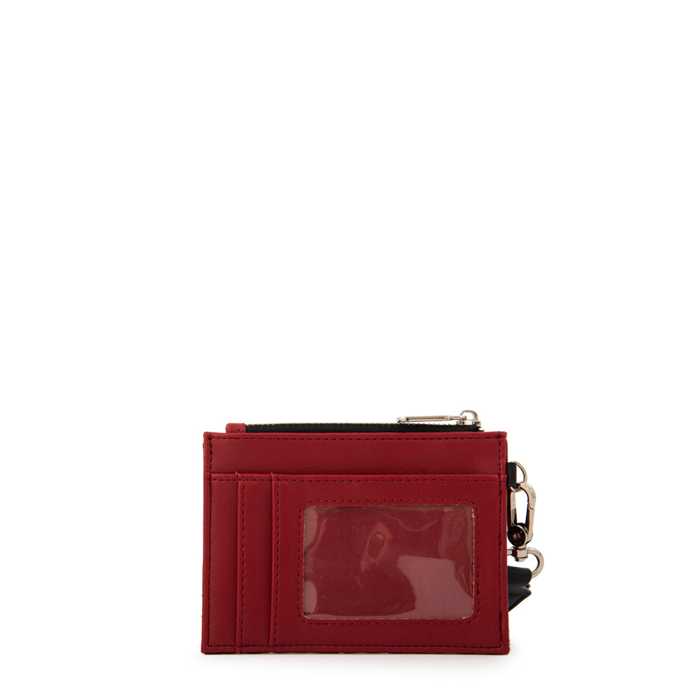 Monedero Tarjetero Miryam Rojo