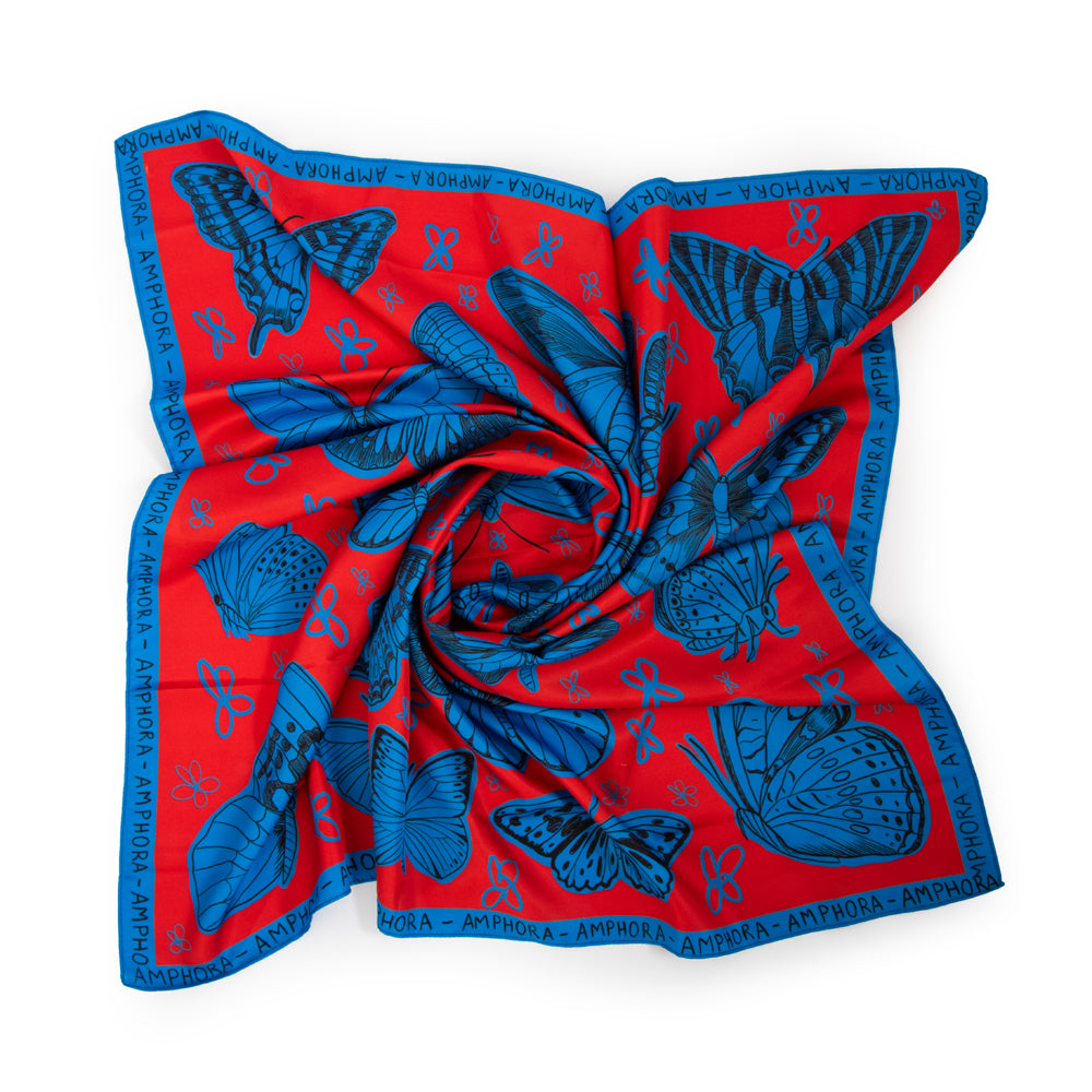 Pañuelo Monarca Rojo