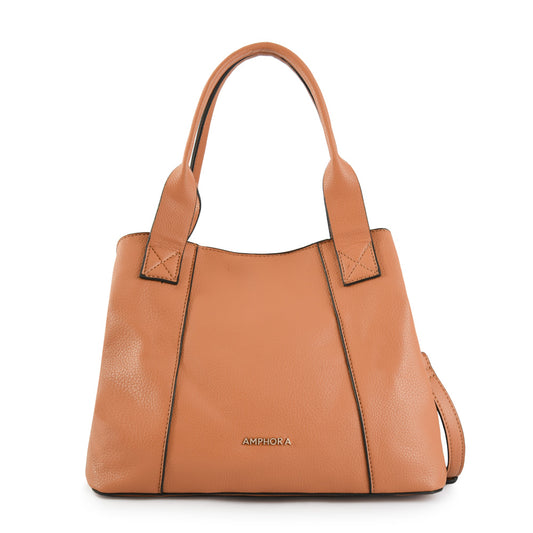 Cartera Dos Asas Mousa Camel