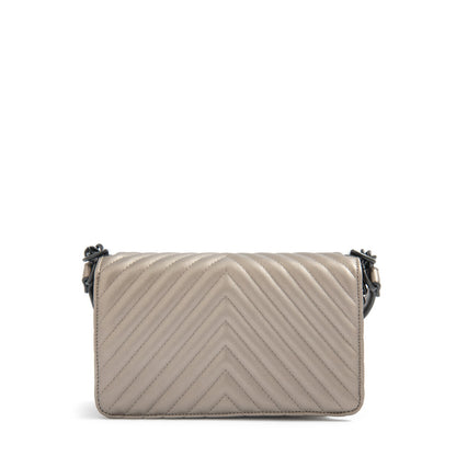 Crossbody Muller Plateado Oscuro