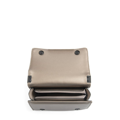 Crossbody Muller Plateado Oscuro