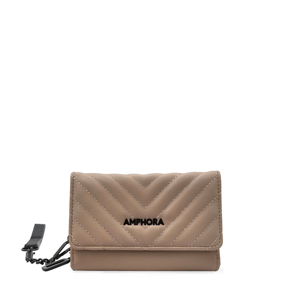 Billetera Muller Beige