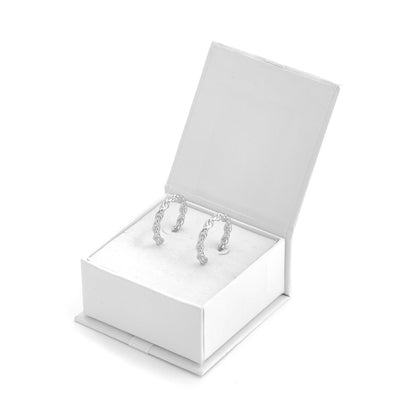 Aretes Nayar Plateado