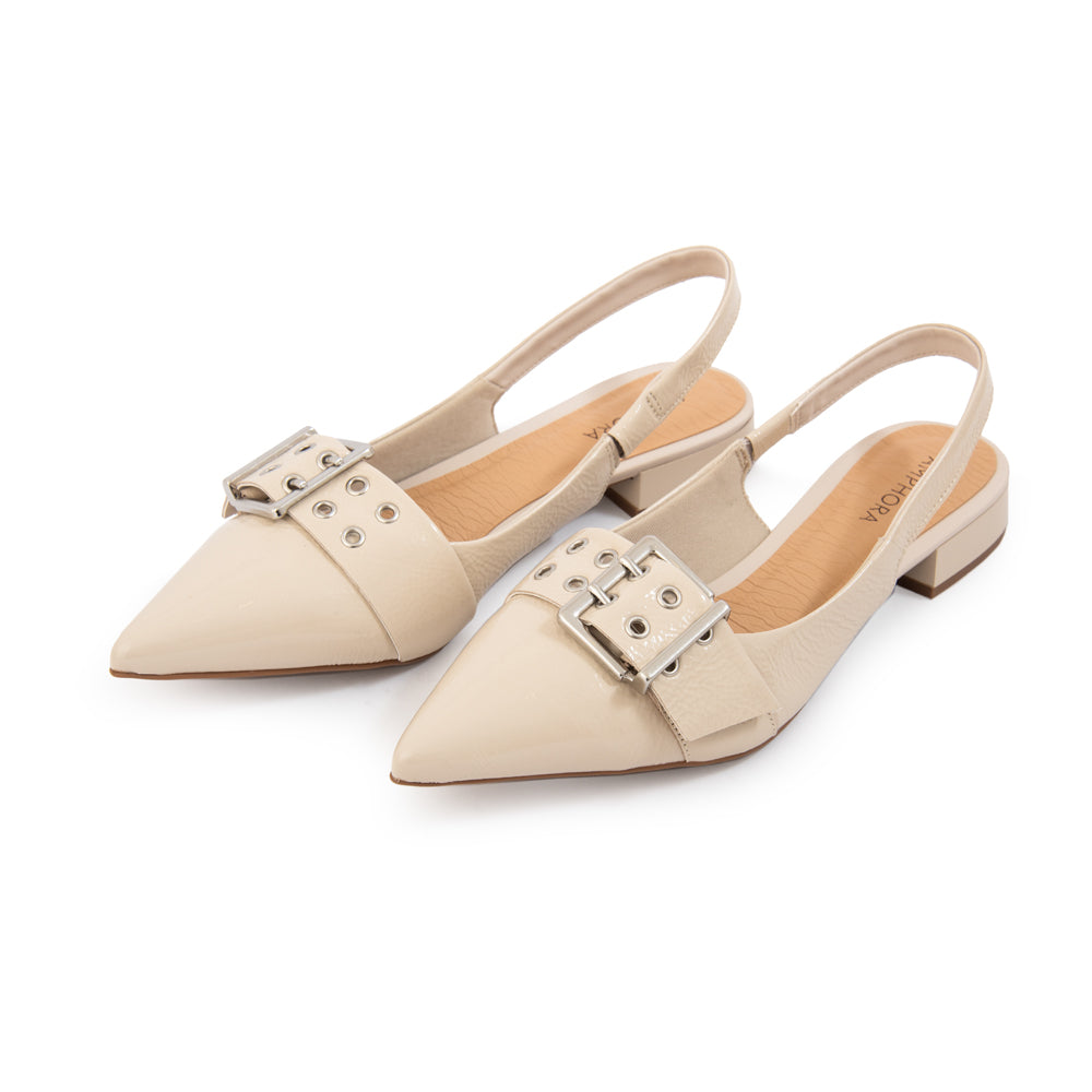 Zapato Nelia Blanco Crudo