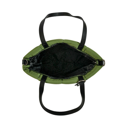 Cartera Dos Asas Novak Verde Oscuro