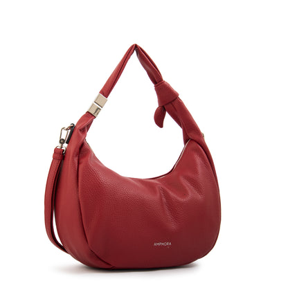 Cartera Oval Olivia Rojo