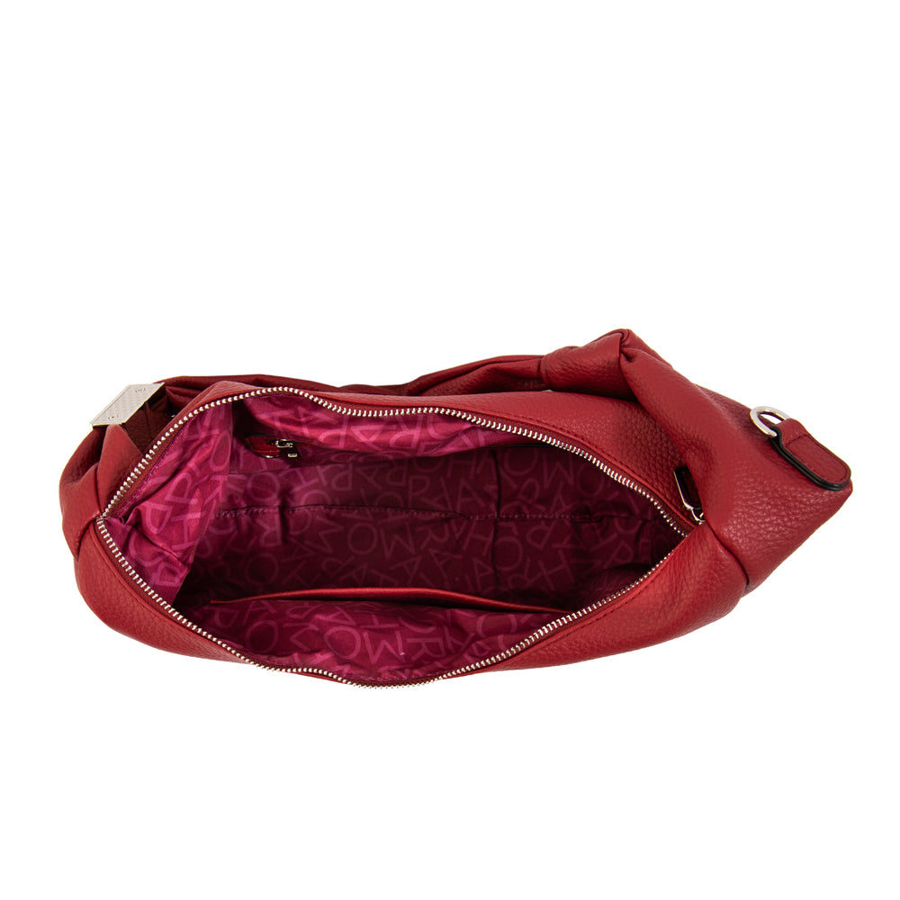 Cartera Oval Olivia Rojo