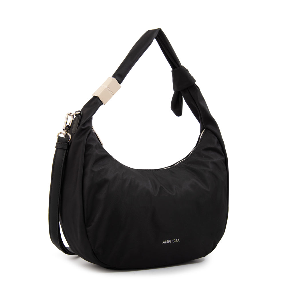 Cartera Oval Olivia Negro
