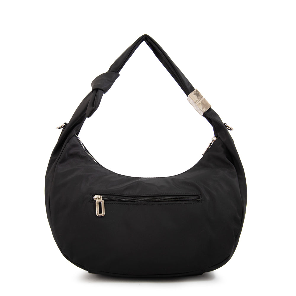 Cartera Oval Olivia Negro