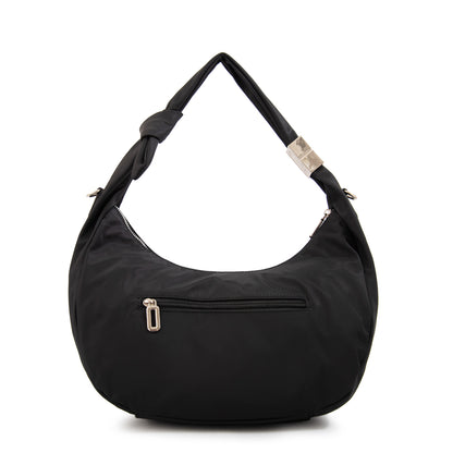 Cartera Oval Olivia Negro