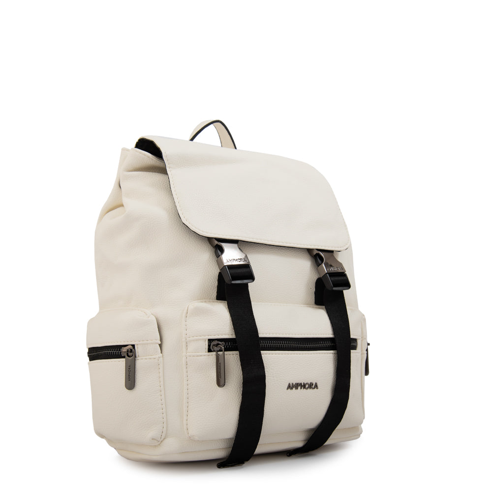 Mochila Oriana Blanco Crudo