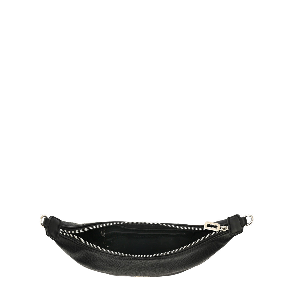 Cartera Oval Ostara Negro