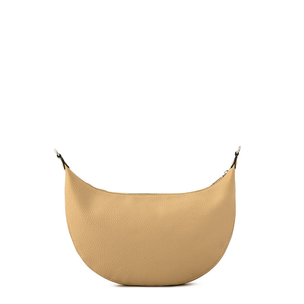 Cartera Oval Ostara Beige Oscuro