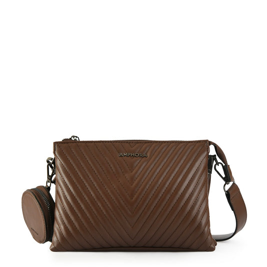 Crossbody Pariz Café Oscuro