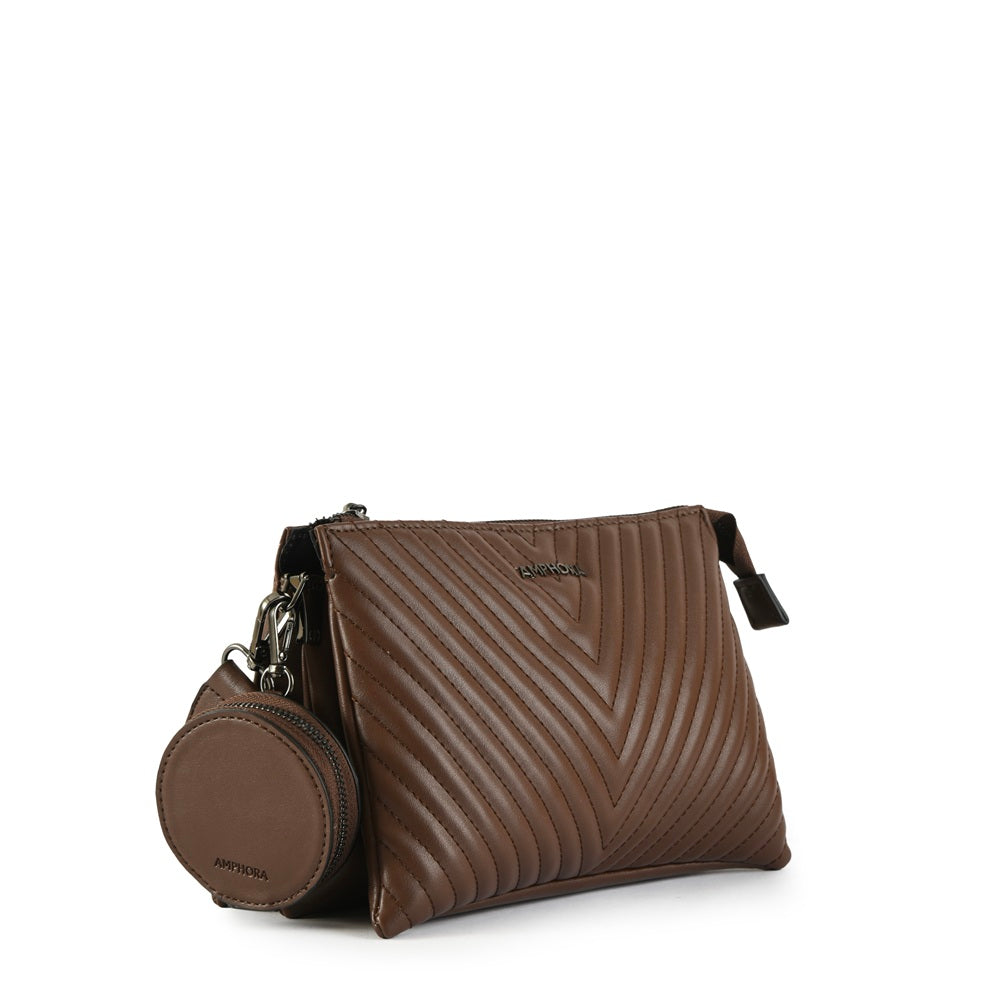Crossbody Pariz Café Oscuro