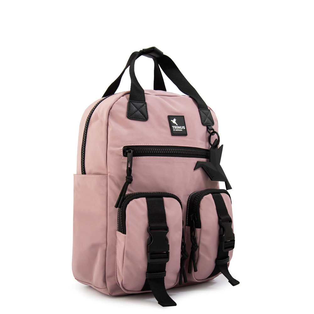 Mochila Porta Laptop Patsy Rosado Viejo