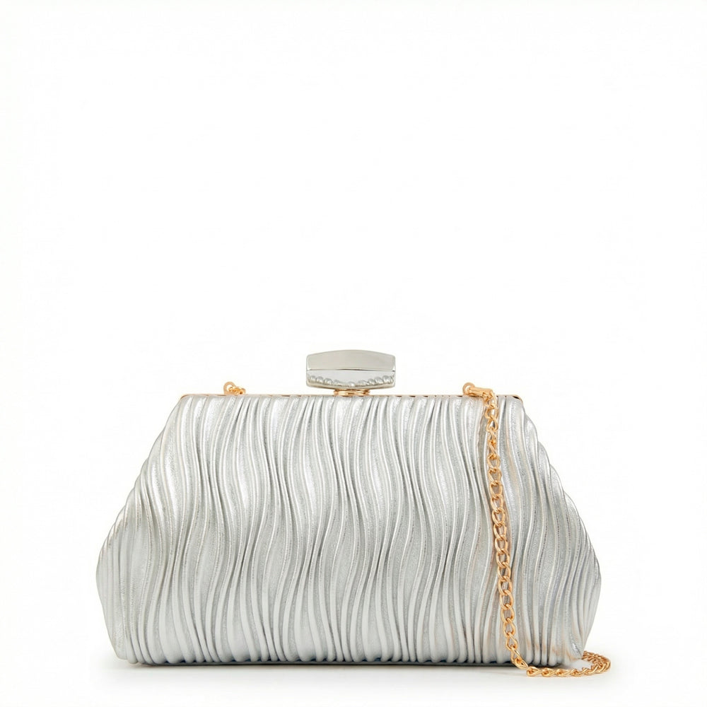 Crossbody Perla Plateado Oscuro