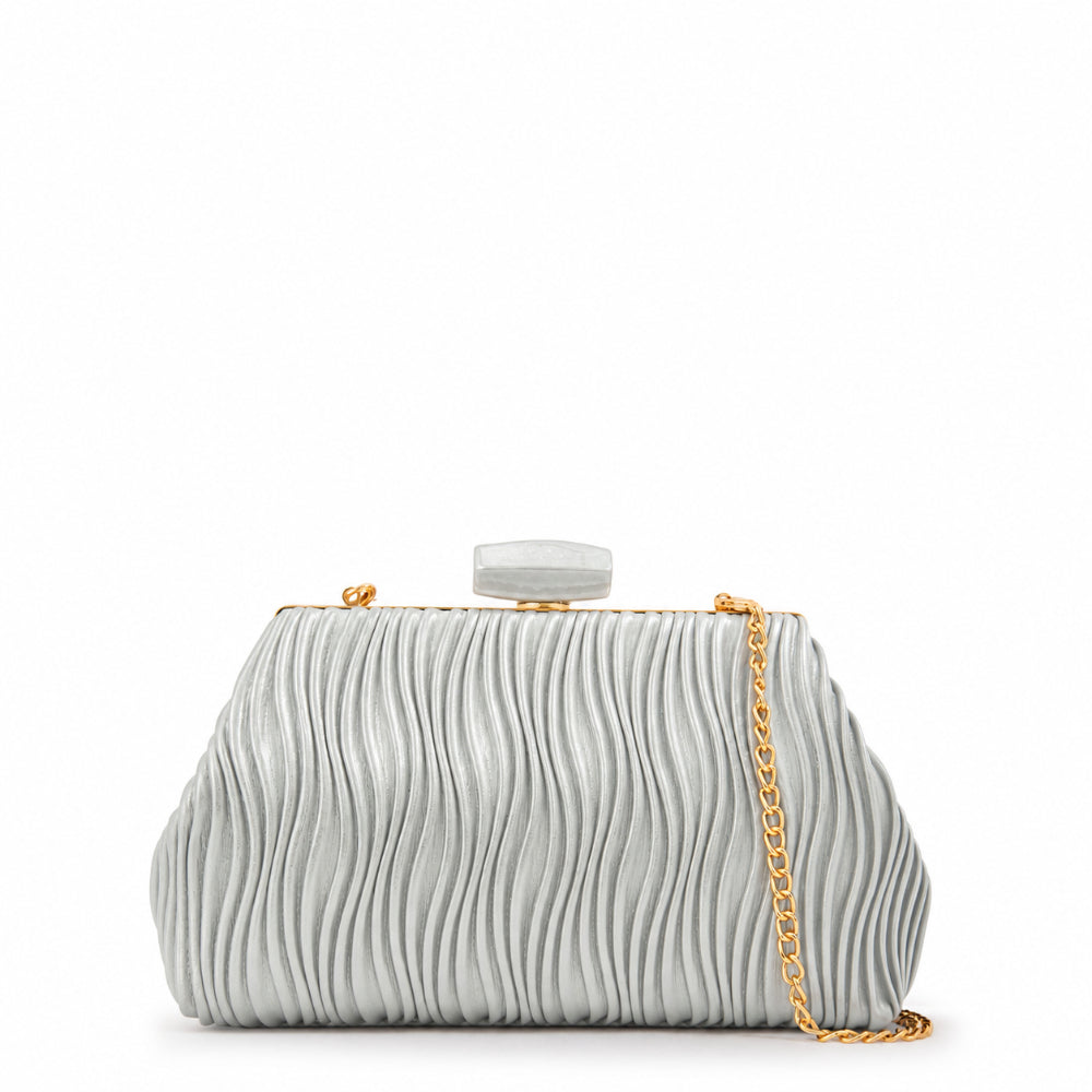 Crossbody Perla Plateado Oscuro