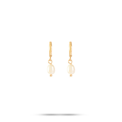 Aretes Perlina Dorado