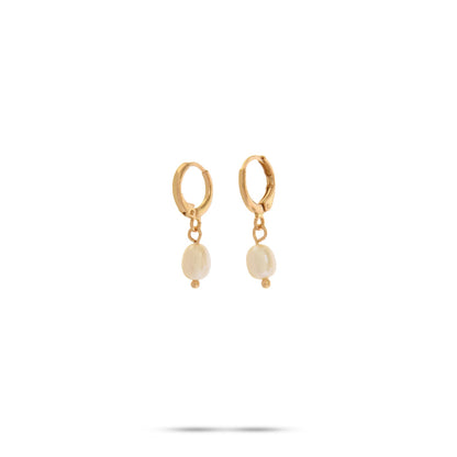 Aretes Perlina Dorado