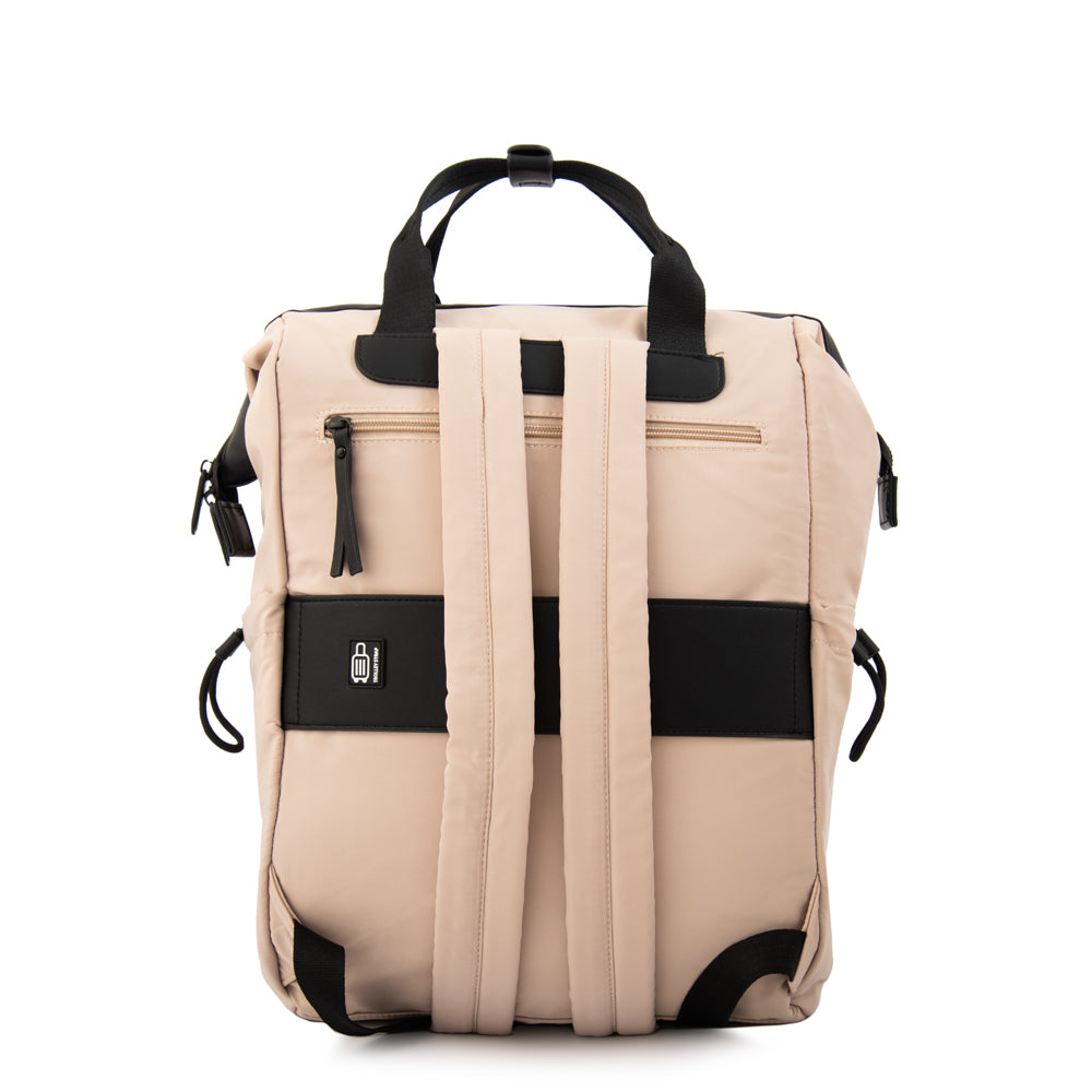 Mochila Porta Laptop Pilar Beige