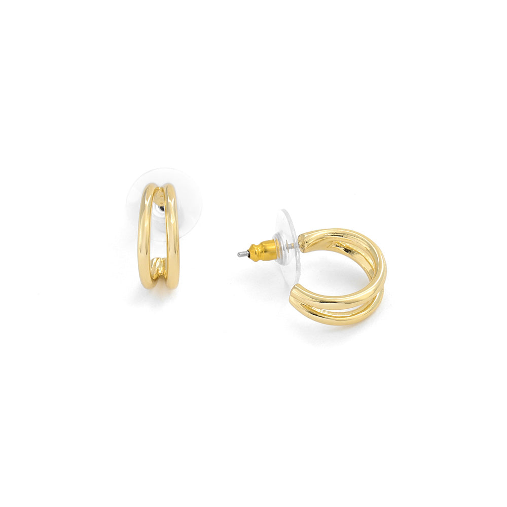 Aretes Raima Dorado