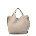Cartera Dos Asas Regina Gris