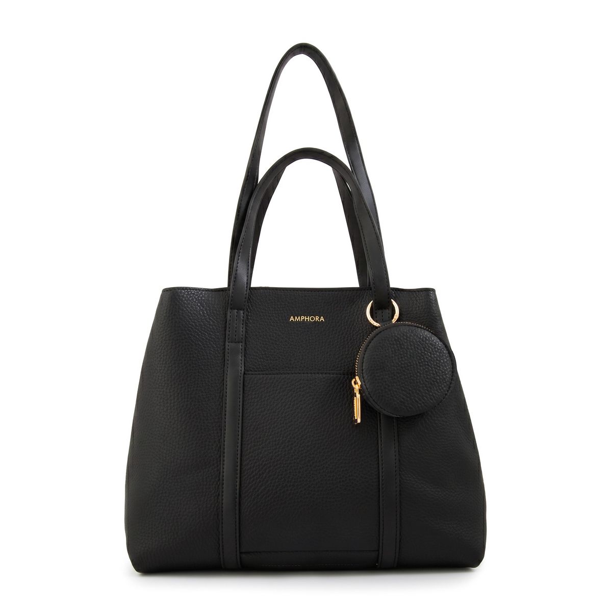 Cartera Dos Asas Rina Negro