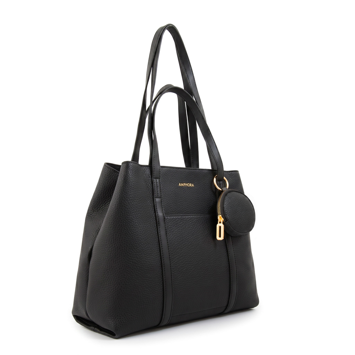 Cartera Dos Asas Rina Negro