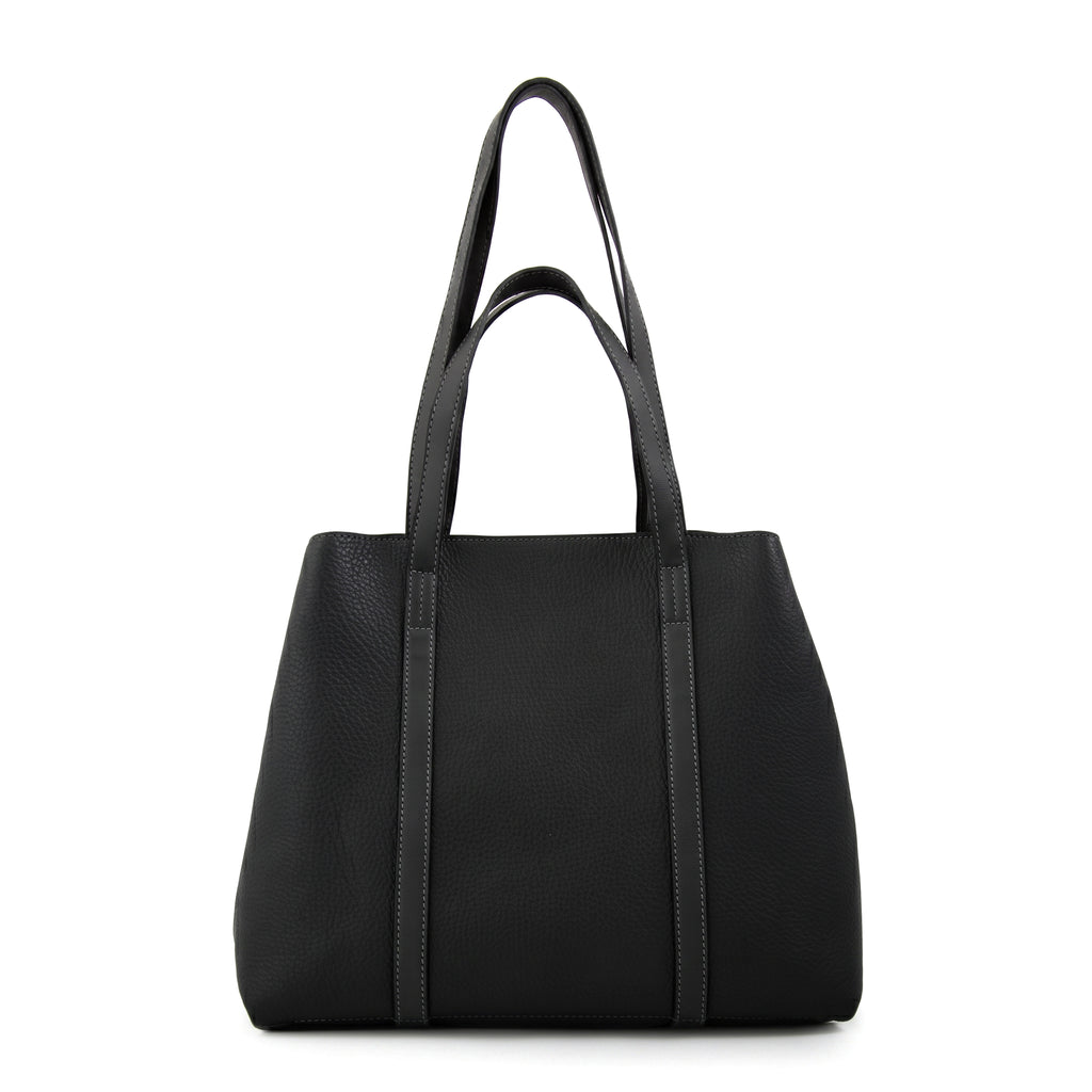 Cartera Dos Asas Rina Negro