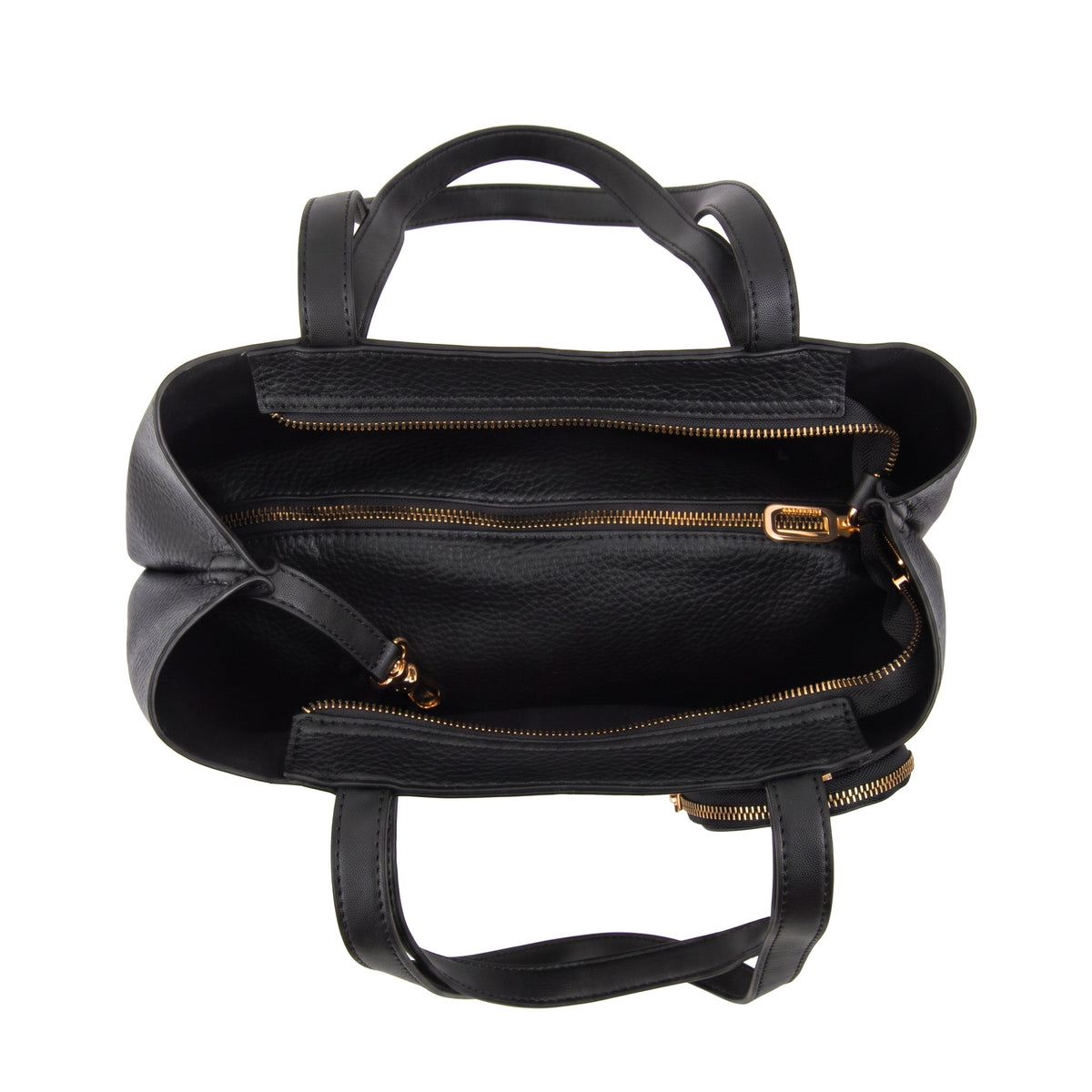 Cartera Dos Asas Rina Negro