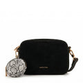 Crossbody Rina Gamuzado Negro