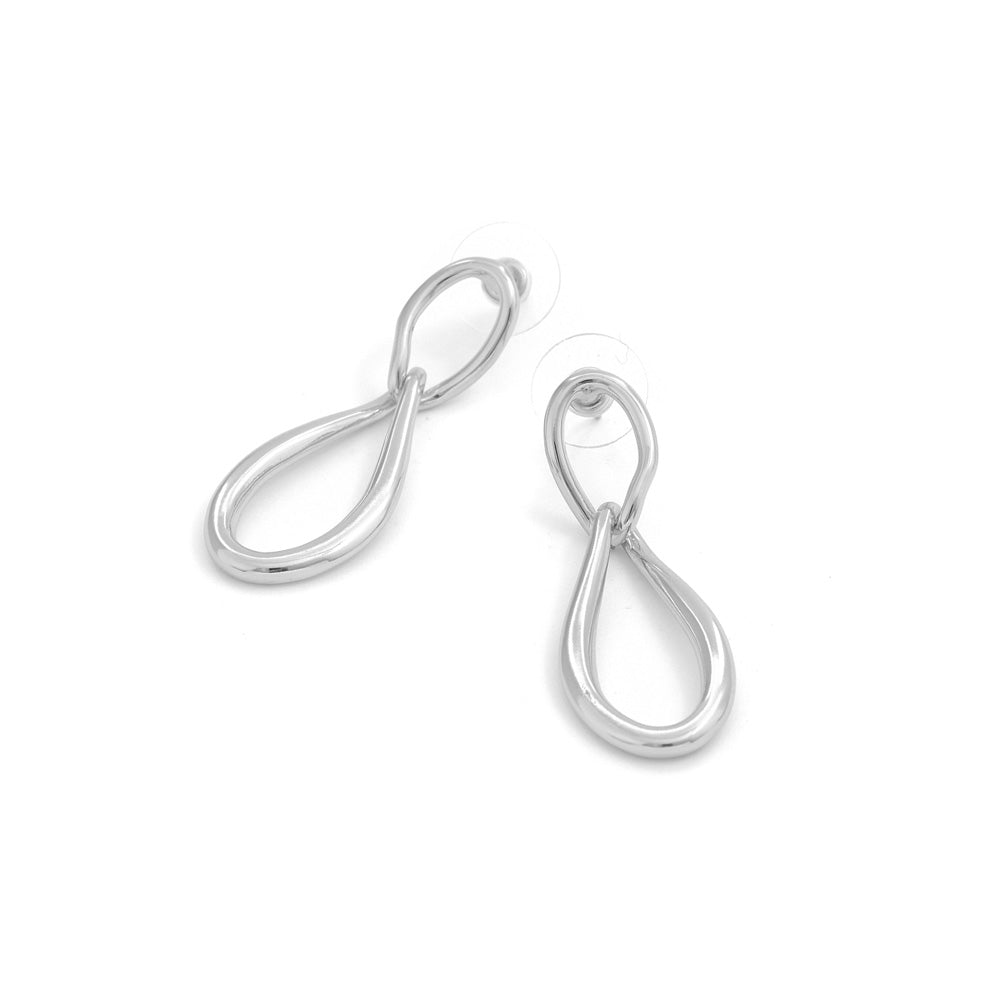 Aretes Ronda Plateado