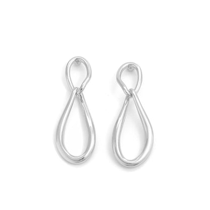 Aretes Ronda Plateado