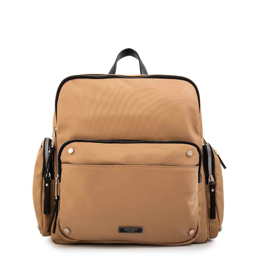 Mochila Sabrina Beige Oscuro