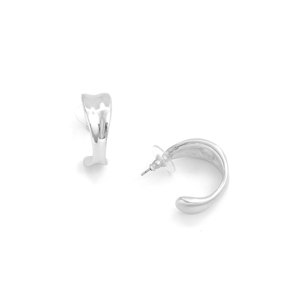 Aretes Saira Plateado