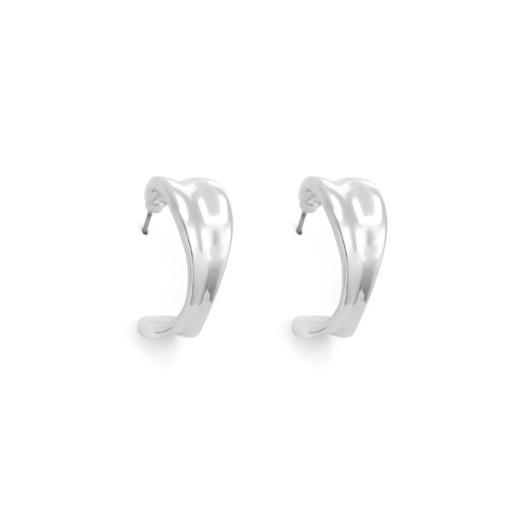 Aretes Saira Plateado