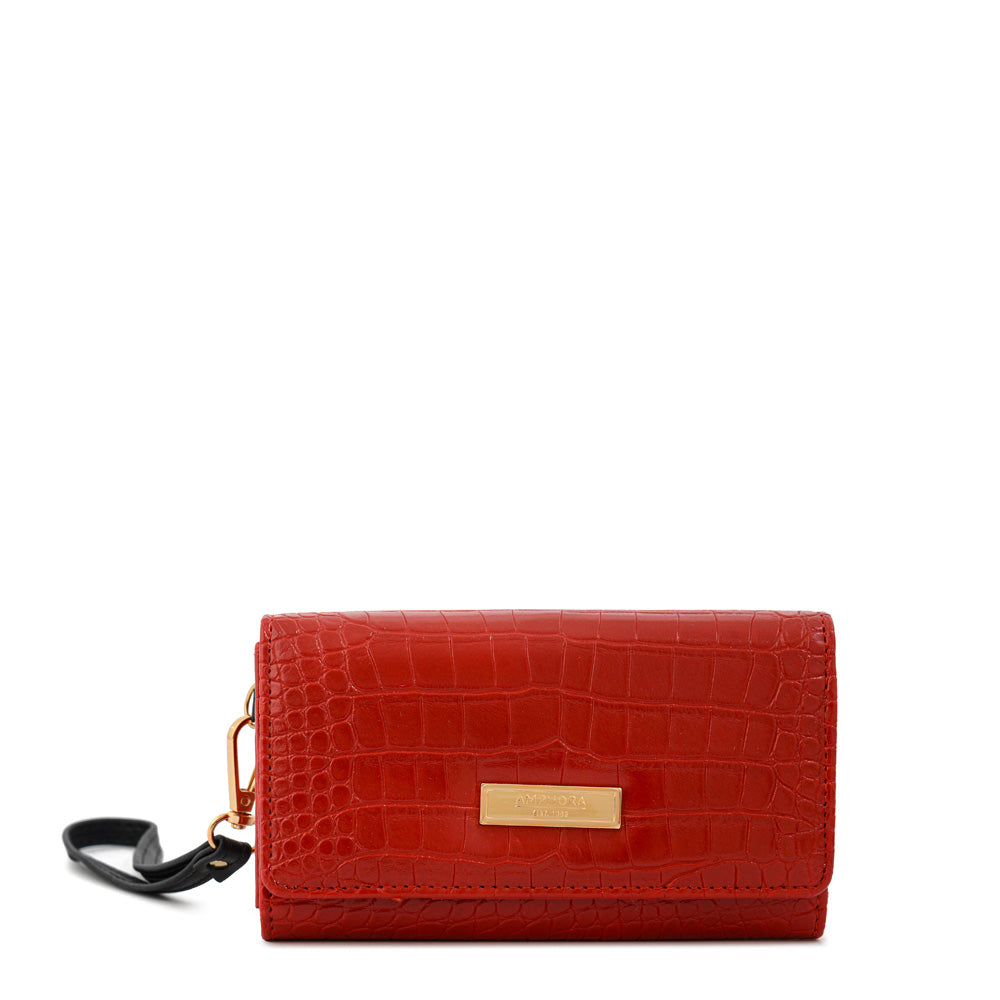 Billetera Acordeon Spencer Rojo