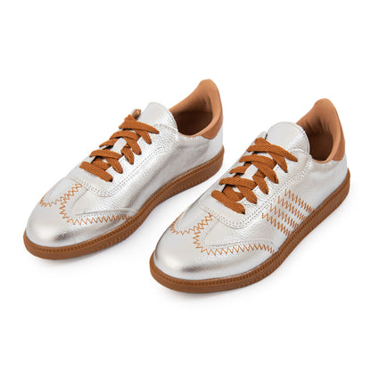 Zapatilla Stella Plateado