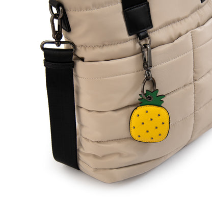 Cartera Dos Asas Tiana Beige