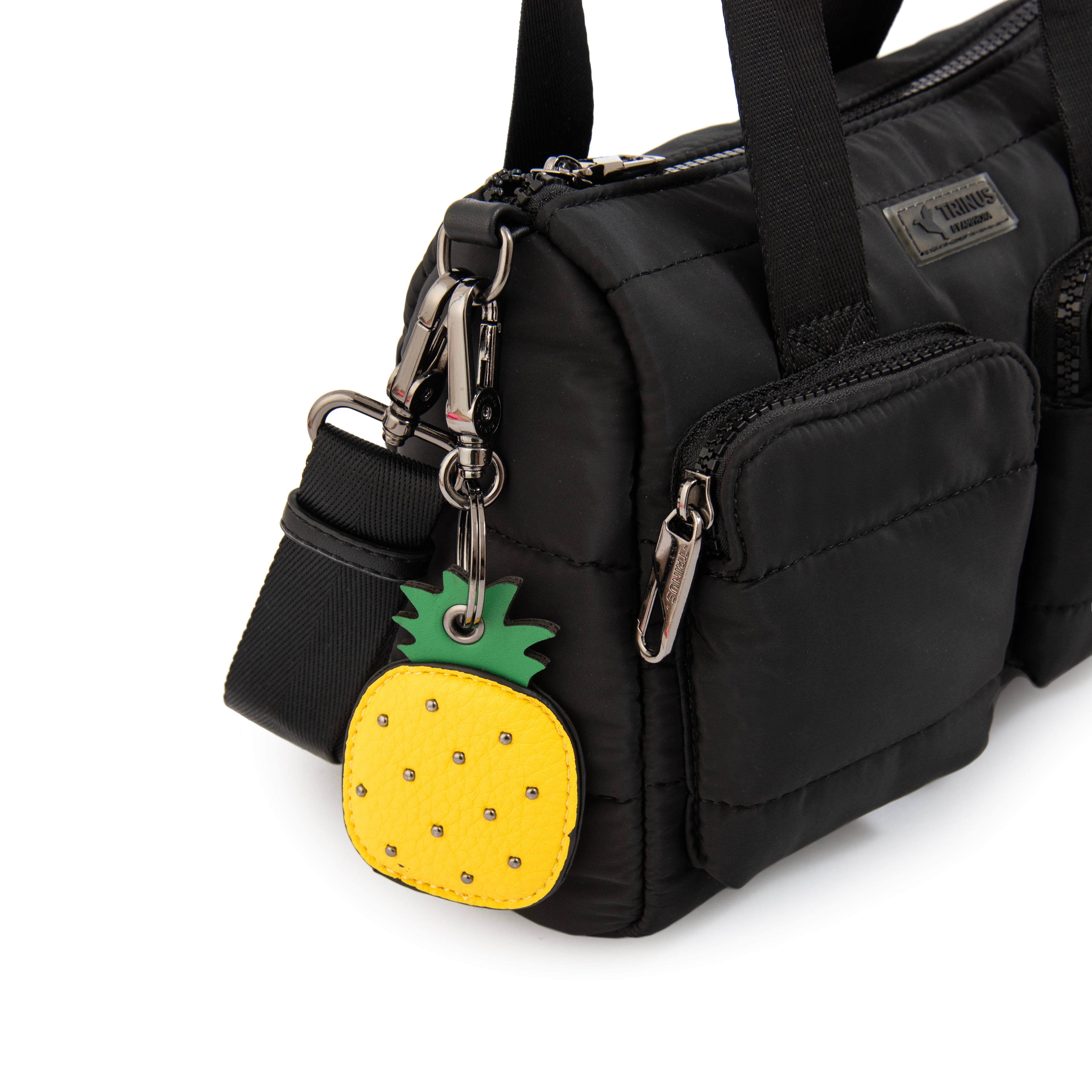 Cartera Dos Asas Pequeña Tiana Negro