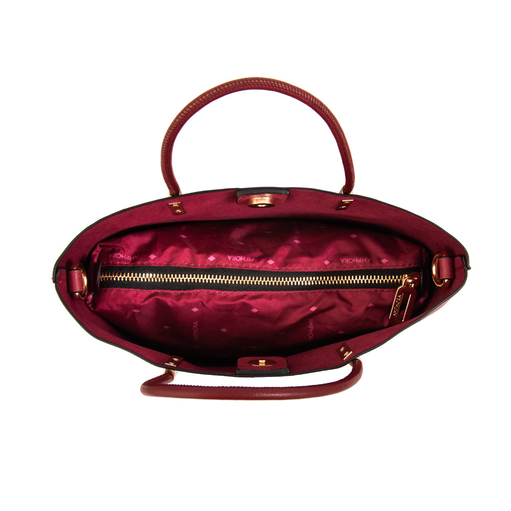 Crossbody Valencia Rojo