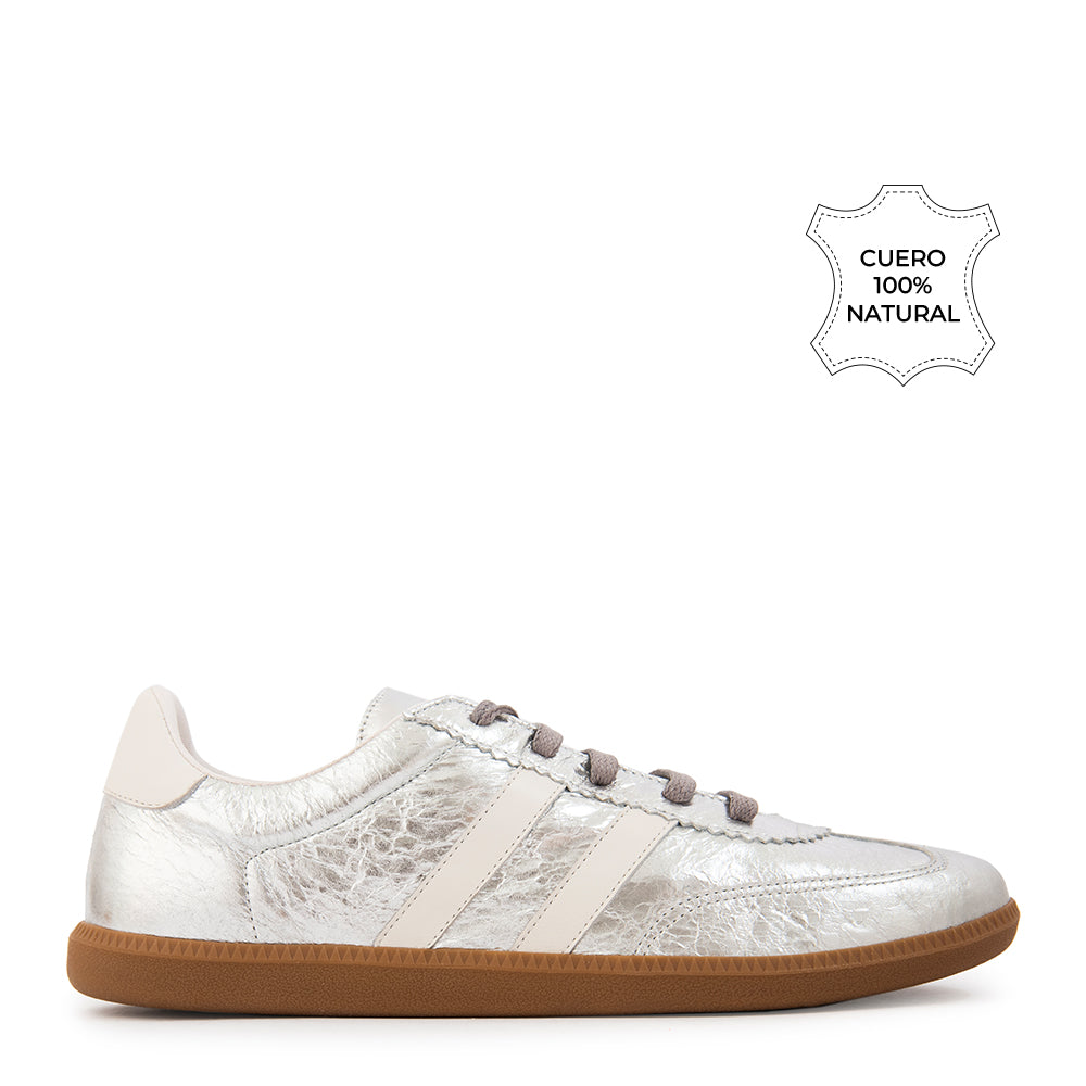 Zapatilla Vera Plateado