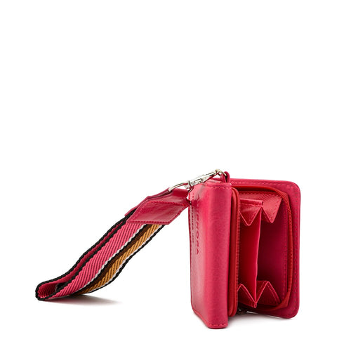 Billetera Cierre Exterior Villazon Fucsia