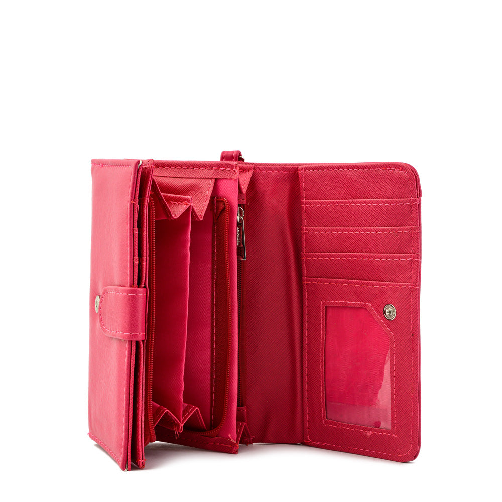 Billetera Acordeon Villazon Fucsia