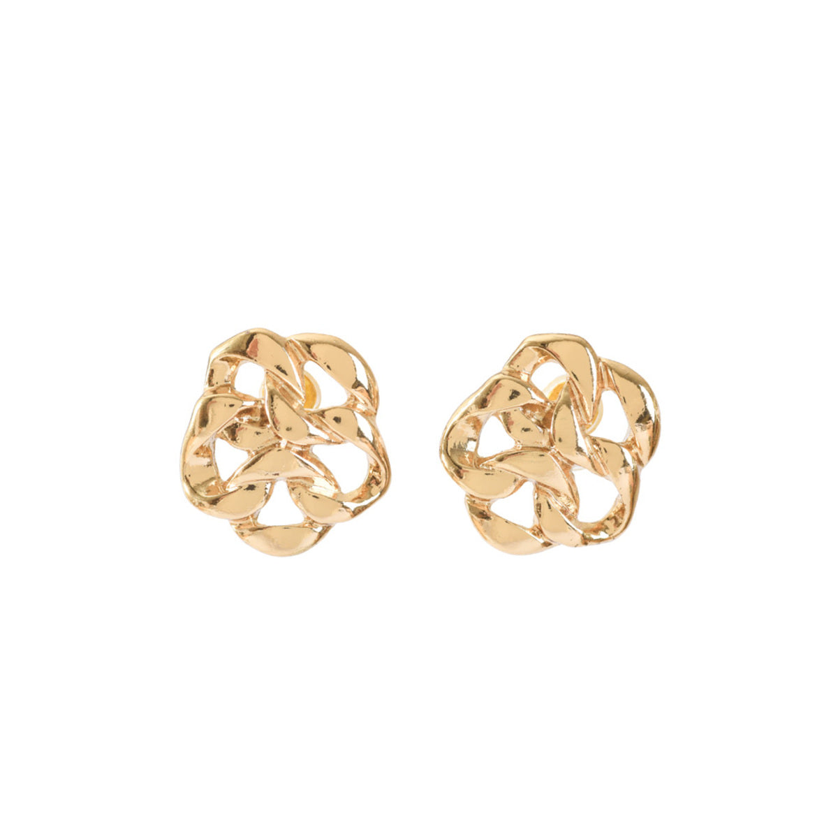 Aretes Wave D258 Dorado