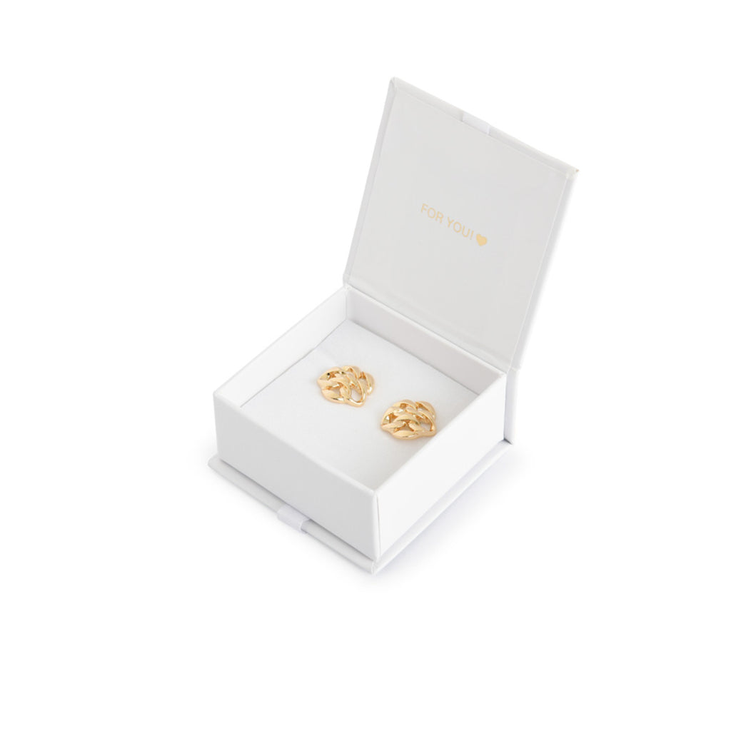 Aretes Wave D258 Dorado