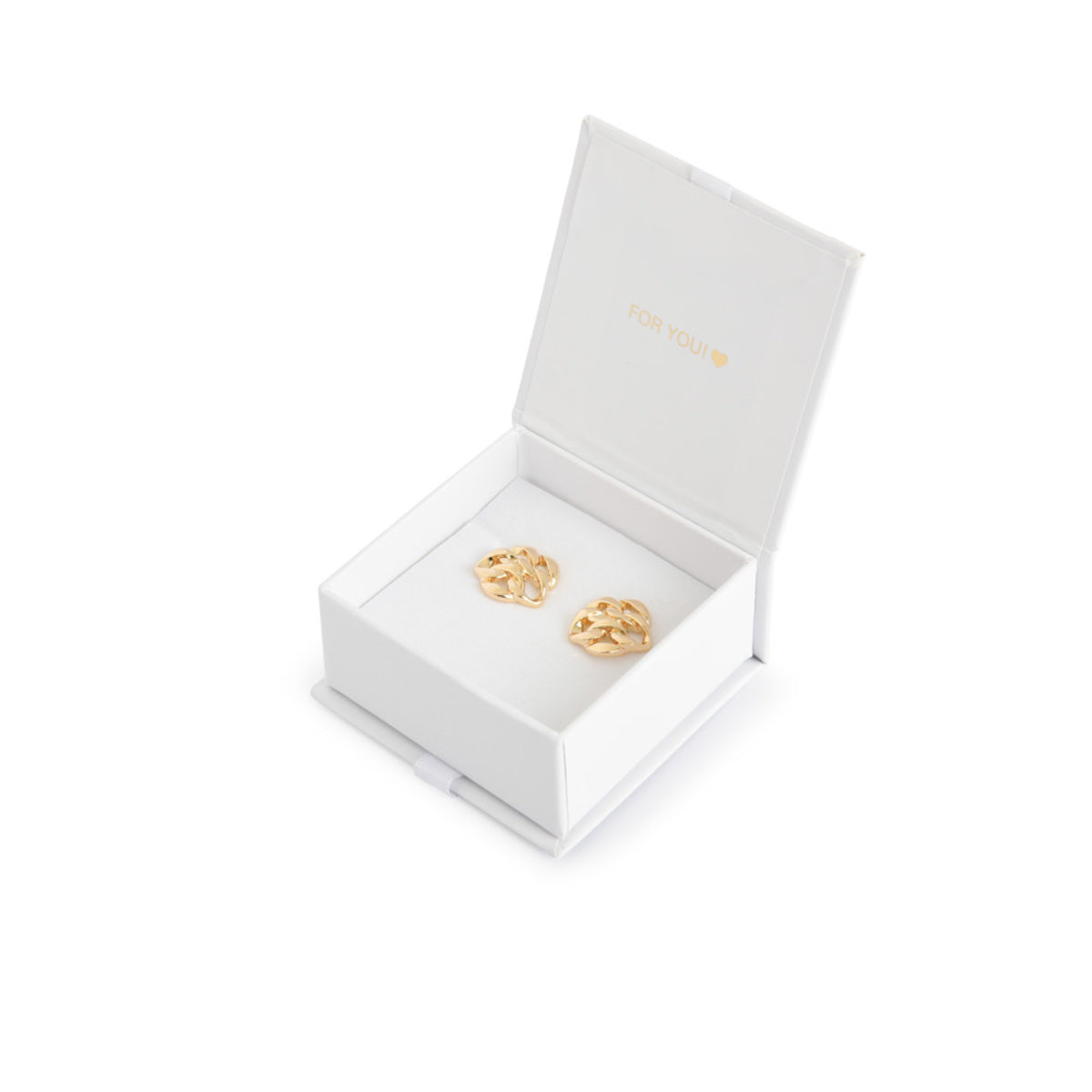 Aretes Wave D258 Dorado