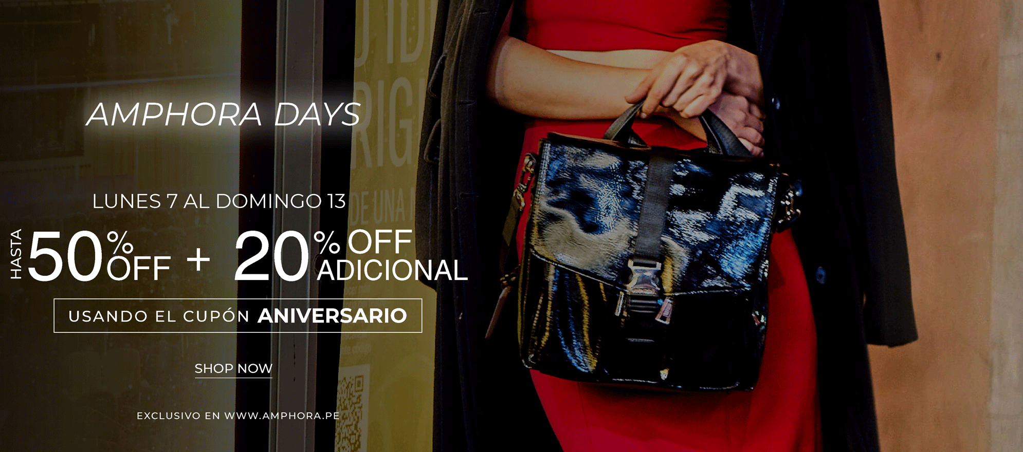 AMPHORA Los mejores accesorios de moda para mujer Amphora Peru
